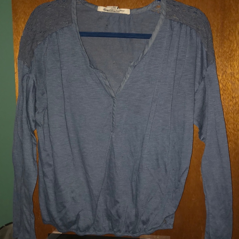 Blue American Rag top